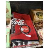 Coca-Cola Placemats Tin Coasters Blanket