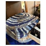 Blue Grey Rugs Table Runners