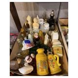 Avon Animal And People Perfume Cologne Decanters