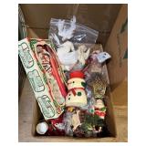 Vintage Christmas Ornaments Candles Decor