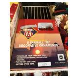 Six Farmall M Decorative Ornaments New In Box