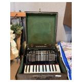Band Accordion With Case