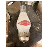 Grain Belt Wall Lamp With Cast Iron Backing And