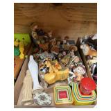 Porcelain Figurines And Holland Shoe Ship
