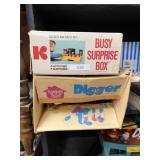 Busy Surprise Box Kohner And Romper Room Digger