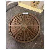 1877 Cast-Iron Stove Diffuser Grate
