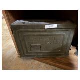 30M1 Cal Ammunition Box Vintage Metal Army Green