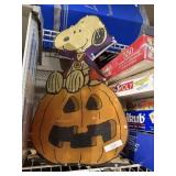 Vampire Snoopy On Pumpkin Halloween Lighted