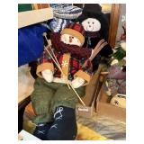 Snowman Plushy Christmas Decor