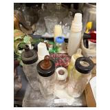 Pyrex Glass And Plastic Baby Bottles