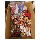 Vintage Christmas Decor Ornaments Santa Angel