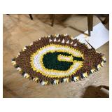 Green Bay Packers Teddy Bears And Rug Or Table