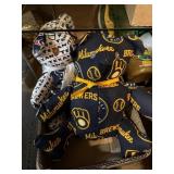 Milwaukee Brewers Teddy Bear And Houston Texanï¿½S