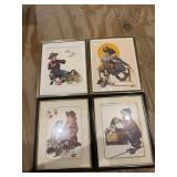 Norman Rockwell Children With Animal Prints