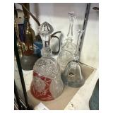 Crystal Bells Decorated