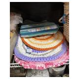 Colored Placemats And Rugs