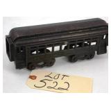Cast Iron 9 1/2 inch Passenger Train Car # 88