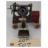 Kenton Toys Cast Iron Jaeger Concrete Mixer with