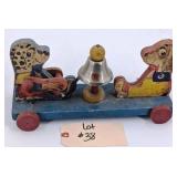Ding Dong Dogs Pull Toy by Gong Bell Co.