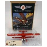 Ertl Wings of Texaco 1931 Stearman Diecast Biplane