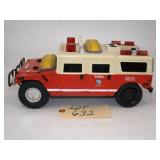 Tonka Battery Operated Hummer Fire/rescue Truck