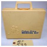 1977 Fisher-Price Medical Kit # 936 w/ Accessories