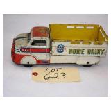Marx "Home Dairy" Tin Litho Delivery Truck