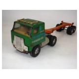 Ertl Cabover Tractor with Log Trailer