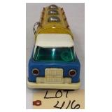 MF-201 Tin Litho Friction Oil Tanker Truck