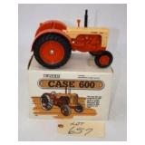 1986Ertl 1/16 scale Case 600 Die Cast Tractor
