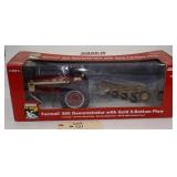 Ertl Farmall 560 Demonstrator with 5 Bottom Plow