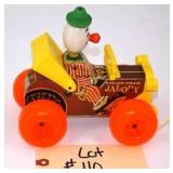 Fisher-Price Jalopy Pull Toy with Clown