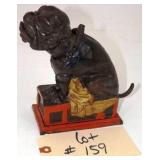 Cast Iron Bulldog Mechanical Bank (Reproduction)