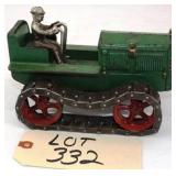 Arcade Cast Iron Caterpillar Ten Tractor