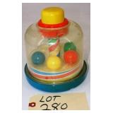 Fisher Price pinning Top Ball Popper #5141