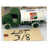 Ertl 1926 Mack, "Castrol Motor Oil" Tanker Bank