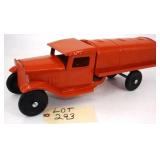 Buddy L ? Pressed Steel Fuel Tanker Truck