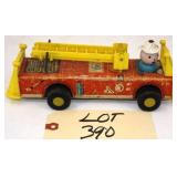 Fisher-Price Wooden Little People Fire Truck