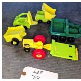 Lot Misc. Playschool Little People Vehicles