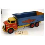 Wyandotte Pressed Steel Construction Dump Truck