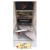 1/38 scale Die Cast 1935 Douglas DC-3 Airplane