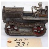 Arcade Cast Iron Caterpillar Ten Tractor