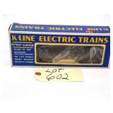 K-Line O/027 PRR Cannon Flat Car