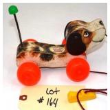 Fisher Price Little Snoopy Dog Pull Toy #693