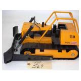 Tonka Pressed Steel Mighty T-9 Dozer