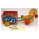 Fisher-Price Musical Duck Pull Toy #795
