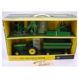 1/16 scale John Deere 950 Tractor & Wagon Set