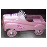 InStep Pink Pedal Car with Breast Cancer Logo