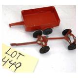 Slik Toy Die Cast Trailer & Farm Trailer Frame