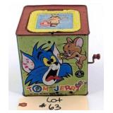 Mattel Tom and Jerry Mechanical Music Box Toy